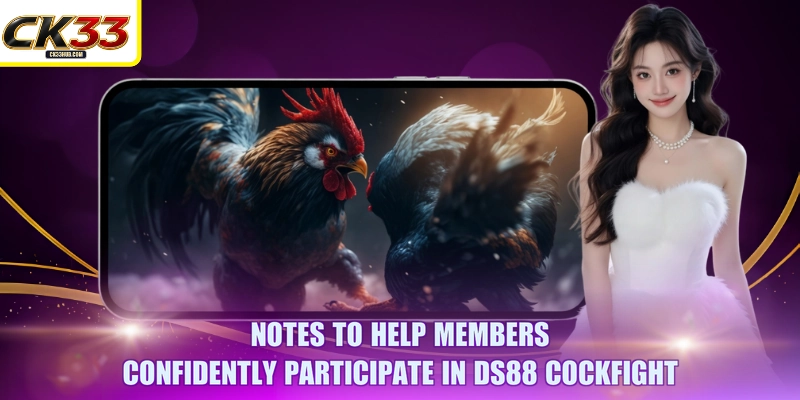 DS88 Cockfight: Top 1 Betting Arena For Fans In Bangladesh 3 Notes to help members confidently participate in DS88 Cockfight