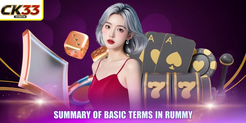 Summary of basic terms in Rummy